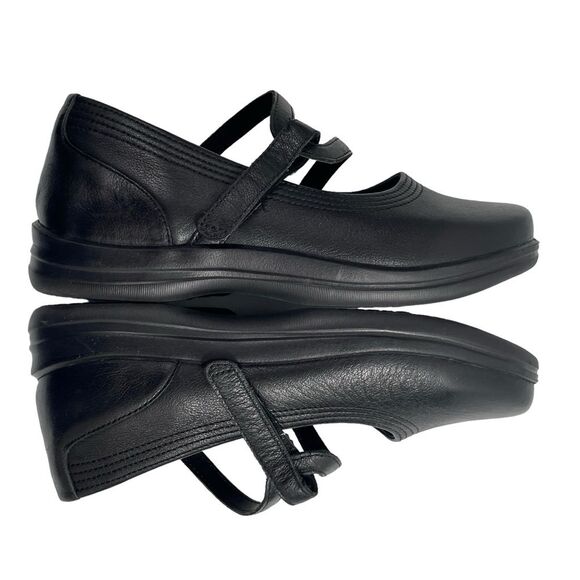 Apex Women's Dress Shoe‎ Petals Janice Mary Jane Black Size 7 X-Wide - Picture 4 of 7